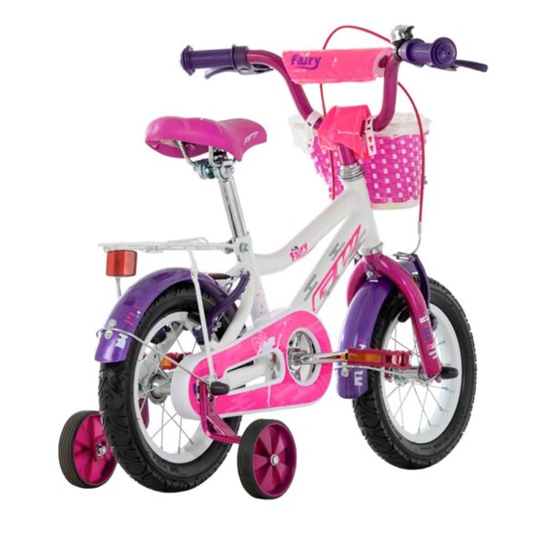 Bicicleta Para Niñas Rin 12 GW Fairy 2 a 5 años Blanco