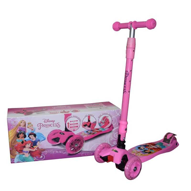 Scooter para Niñas Disney Con Luces - Tienda de Bicicletas Wuilpy Bike