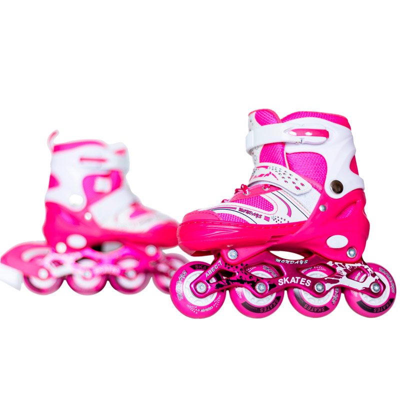 Patines para Niñas Canariam Roller Pink - Tienda de Bicicletas