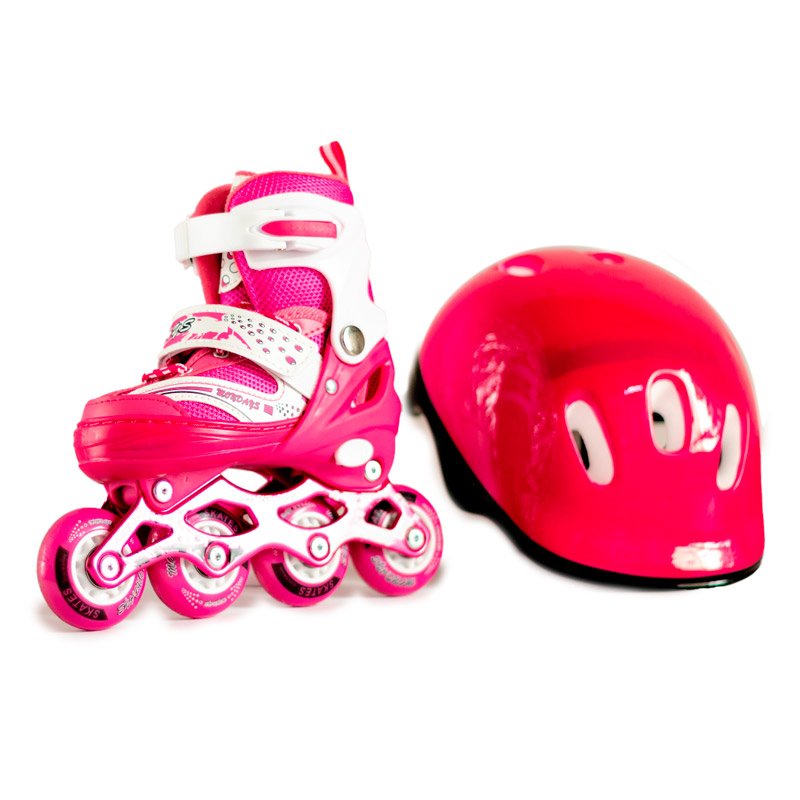 Patines para Niñas Canariam Roller Pink - Tienda de Bicicletas Wuilpy Bike
