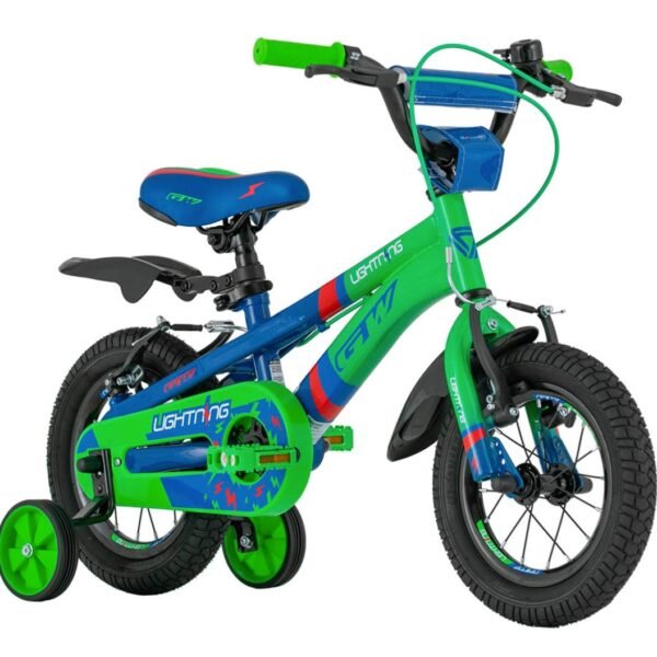 Bicicleta para niños Rin 12 GW Lightning Verde Esmeralda Wuilpy Bike