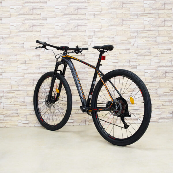 Bicicleta rin 29 Mtb Aquila 13s. Negro Naranja. Wuilpy Bike