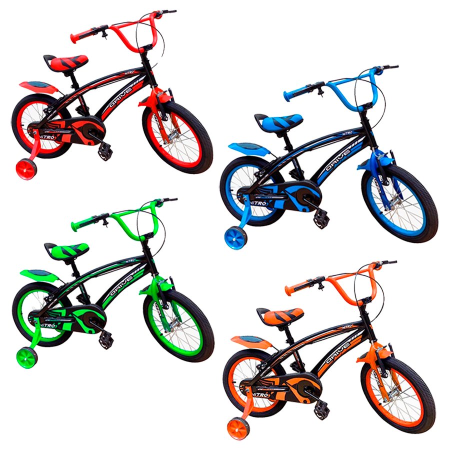 Bicicleta para niños rin Nitro - Tienda de Bicicletas Wuilpy Bike