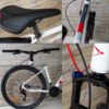 Bicicleta mtb rin 29 Cliff Sand 1. 21 Velocidades. Wuilpy Bike. Blanco rojo.