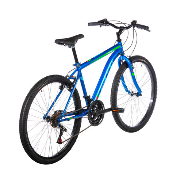 Bicicleta Mtb Gw rin 26 Travel, marco en acero. Color azul. Wuilpy Bike.