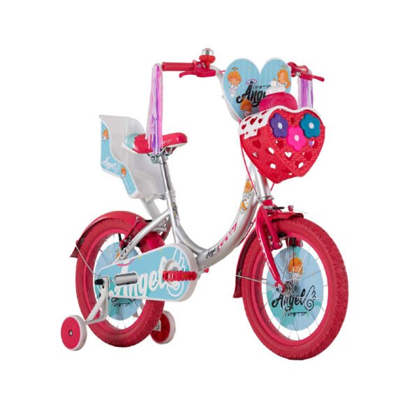 Bicicleta para niños rin 16 Gw Angel. 4 a 6 años. Wuilpy BIke. Gris