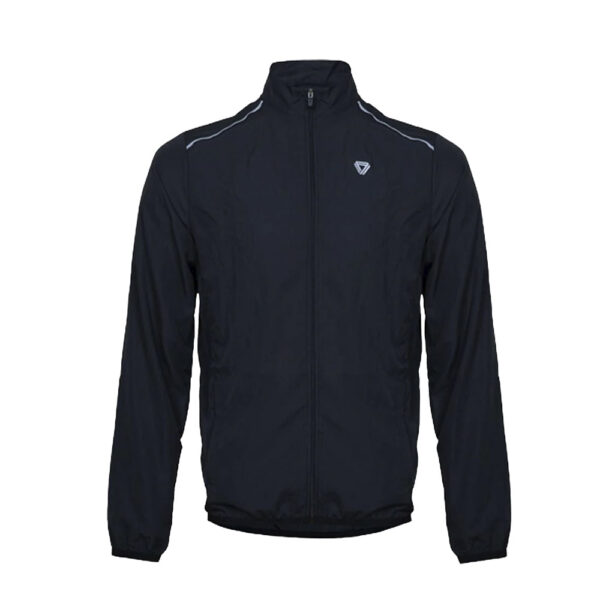 Chaqueta cortaviento de Ciclismo Gw. Negro. Wuilpy Bike.