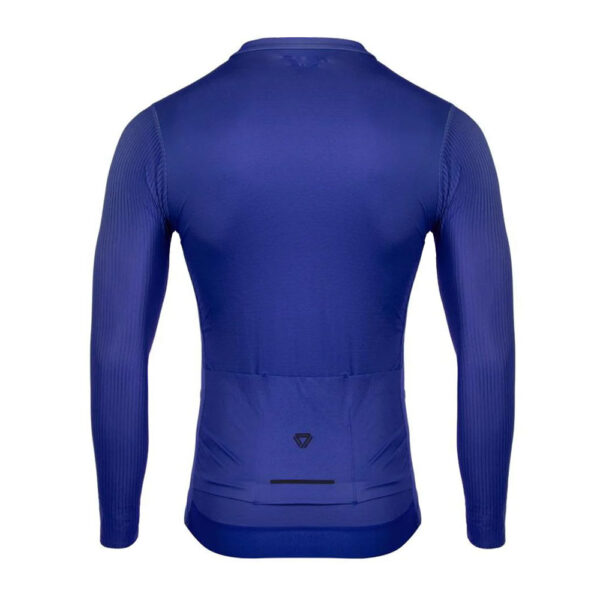 Camisa de ciclismo para hombre Gw Dig con protección UV Jersey azul. Wuilpy Bike.