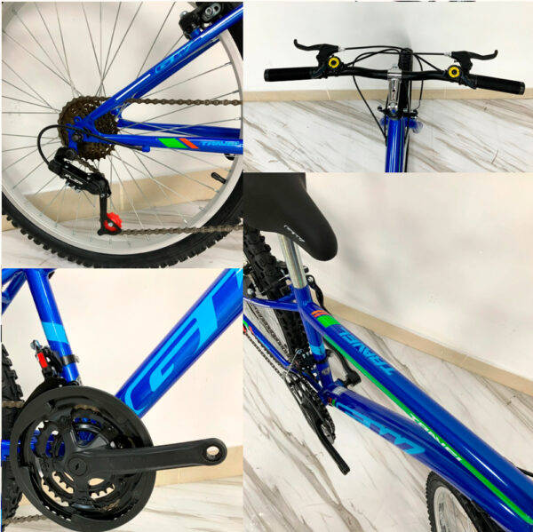 Bicicleta para niños rin 24 Gw. Frenos V-Brake. Wuilpy Bike. Azul