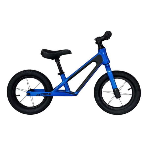 Bicicleta sin pedales para niños rin 12 GW. Bicicleta de iniciación de magnesio. Color Azul. Wuilpy Bike.