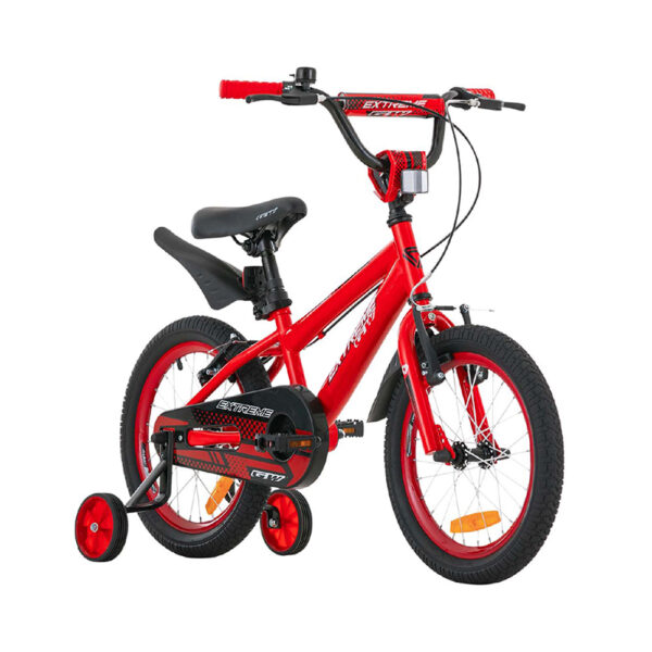 Bicicleta para niños rin 16 GW Extreme. Wuilpy Bike. Rojo