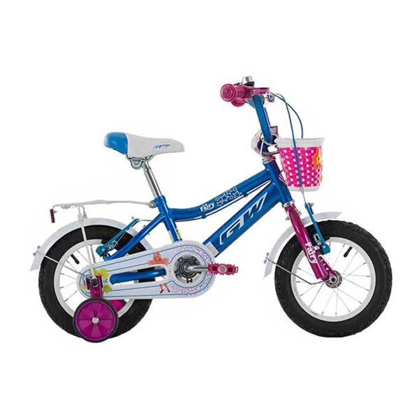 Bicicleta para niñas rin 12 Gw Fairy. Wuilpy Bike. Color Azul