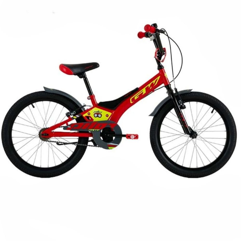 Bicicleta para Niños Rin 20 GW Pilot 6 a 9 Años. Color Rojo,Wuilpy Bike.